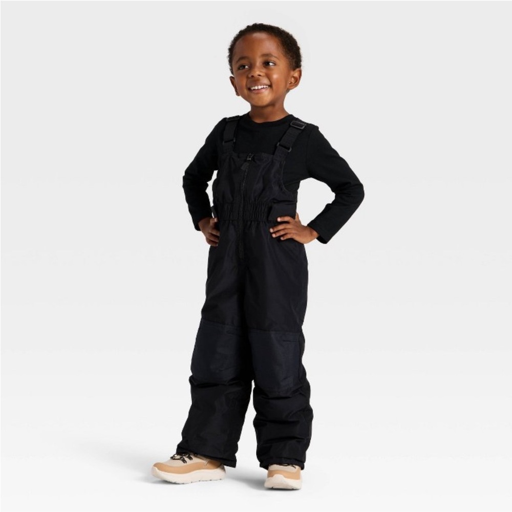 Cat & Jack Black Kids snow pants  2T
